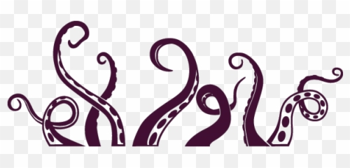 Ftestickers Octopus Tentacles - Illustration Transparent Clipart Octopus Tentacles png
