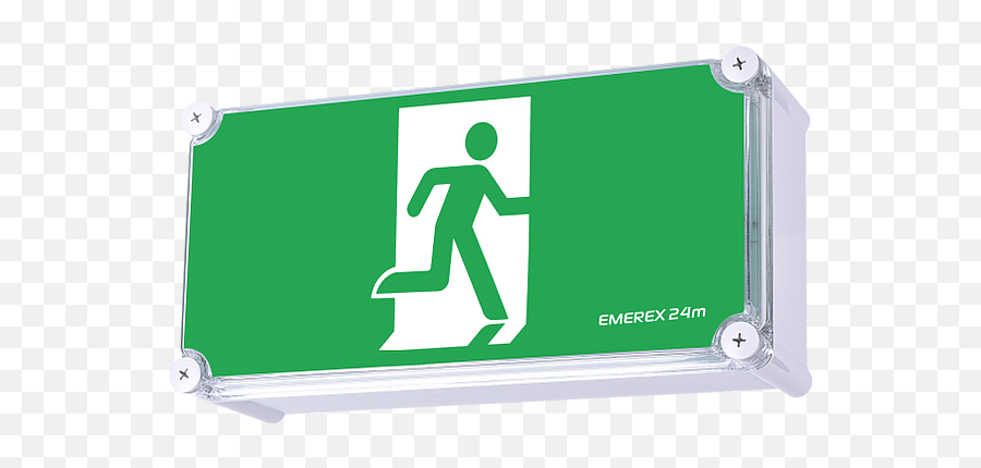 Cyclone Led Wall Mount Weatherproof Ip67 Ik10 Exit Light - Entry And Exit Sign Png,Cyclone Png