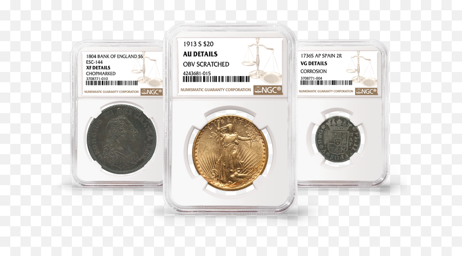 Ngc Details Grading - Grading Coins Png,Coin Transparent Background