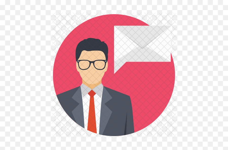 Flat Style - Accountant Icon Png,Mailman Png