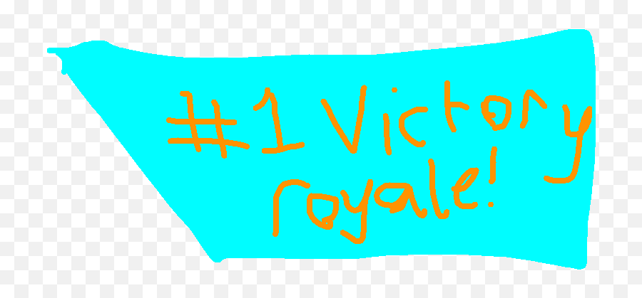 My Battle Royale Game Tynker - Clip Art Png,1 Victory Royale Png