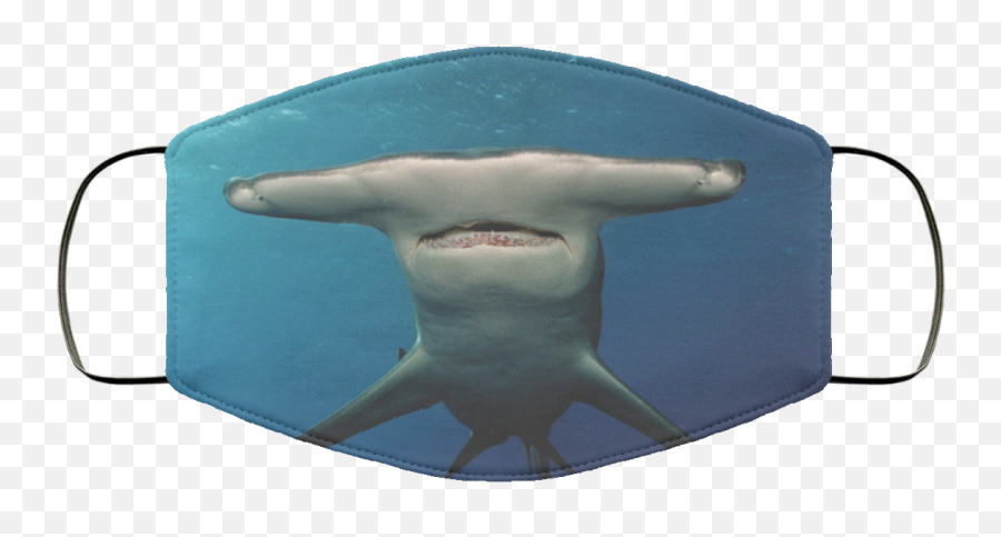 Hammerhead Shark Face Mask - Pumpkin Spice Face Mask Png,Hammerhead Shark Png