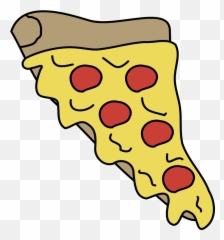 Download Free Png Melty Pizza - Clip Art Of Junkfoods,Pizza Cartoon Png