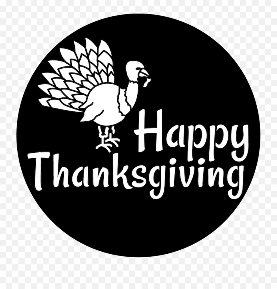 Happy Thanksgiving Metal Gobo - Apollo Design Cartoon Png,Happy Thanksgiving Png