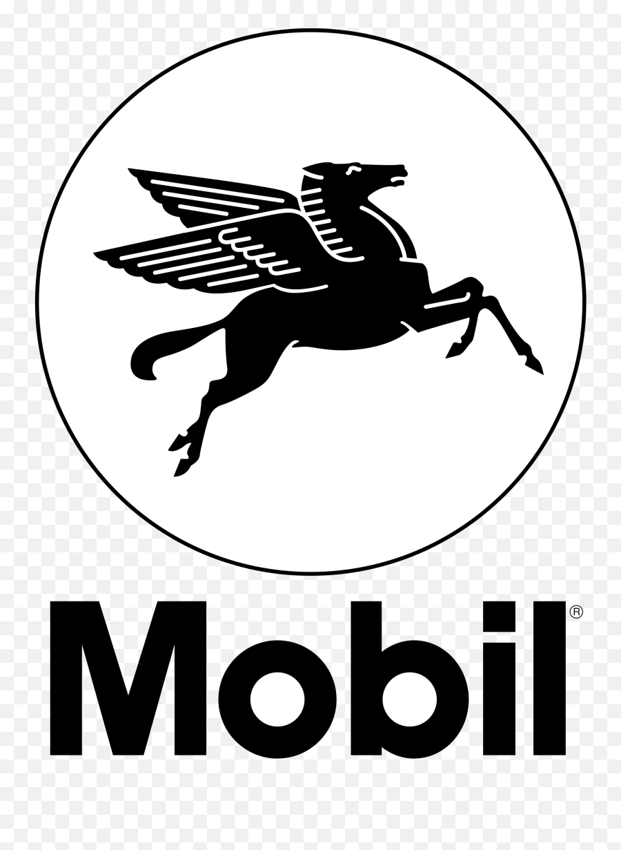 Mobil Pegasus Logo Png Transparent - Mobil Oil Pegasus,Pegasus Png