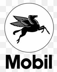 Mobil Pegasus Logo Png Transparent - Mobil Oil Pegasus,Pegasus Png