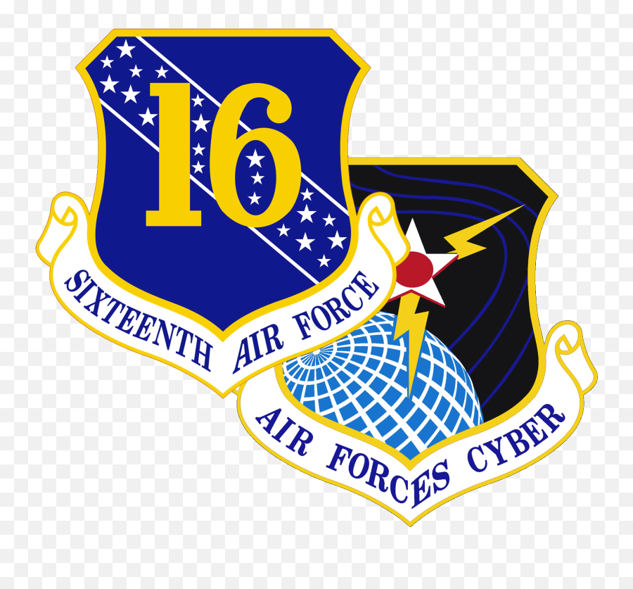 Sixteenth Air Force Forces Cyber - Air Force Cyber Command Png,Air Force Logo Png