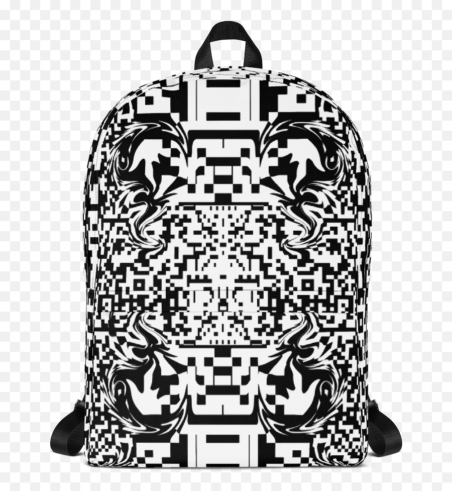 Download Image Of Non - Binary Code Backpack Full Size Png For Teen,Binary Code Png