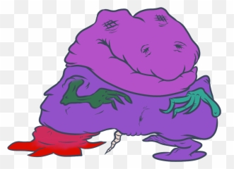 Barney Cryptid 2017 By Sketchbandit - Cartoon Tranceparent Barney Png,Barney Png