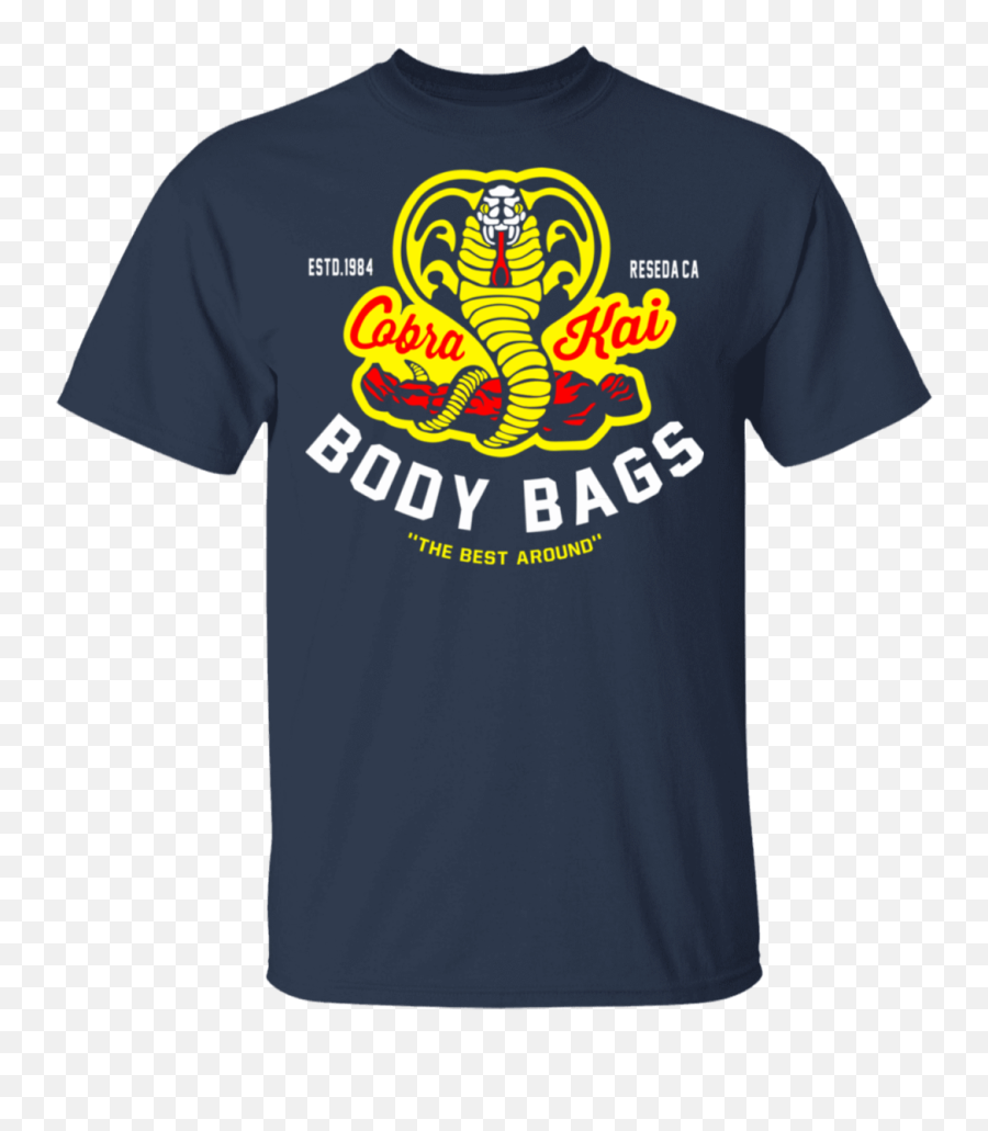 Cobra Kai Body Bags Karate Kid Parody Fan Art T - Shirts Hoodies Tank Faceless Void T Shirt Png,Karate Kid Logo