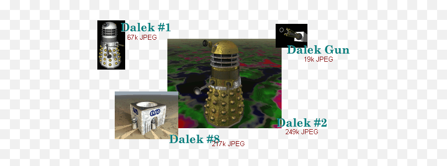 Tom Rathborneu0027s Media Creations Ray - Traced Daleks Explosive Weapon Png,Dalek Transparent