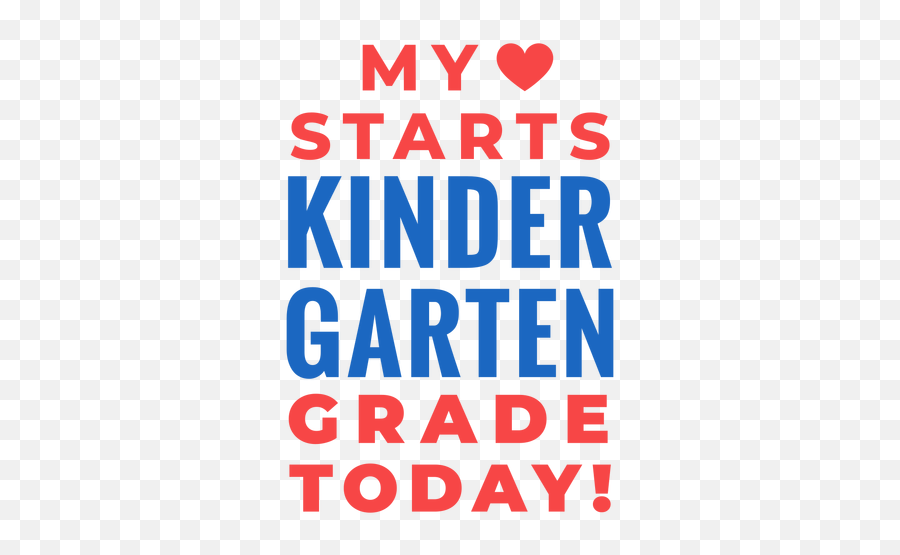 Kindergarten Grade Back To School Lettering - Transparent Vertical Png,Kindergarten Png