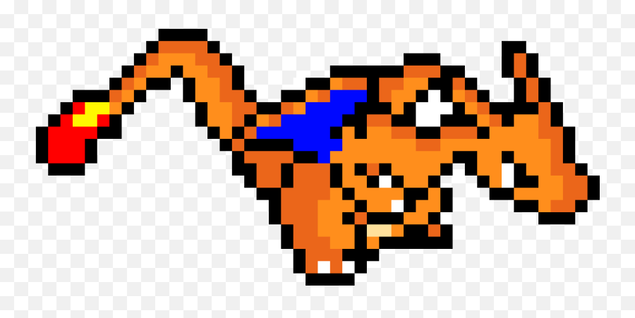 Download Terraria Character Png Image With No Background - Charizard Pixel Art Grid,Terraria Png