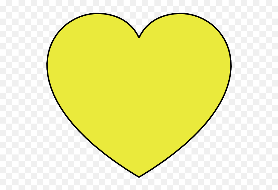 Goldheart Clip Art - Vector Clip Art Online Transparent Background Yellow Heart Png,Gold Heart Png