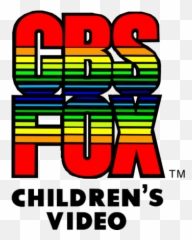 Cbsfox Childrenu0027s Video Logopedia Fandom - Cbs Vhs Movies png
