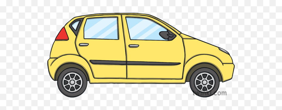 Car Side View Illustration - Hatchback Png,Car Icon Side View