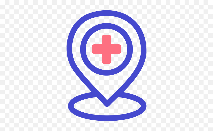 Hospital Location Stroke Icon Ad - Hospital Location Png,Icon Illustrations