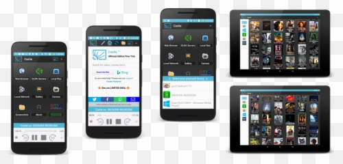 Castie Support - Stream web videos music to your TV Technology Applications png