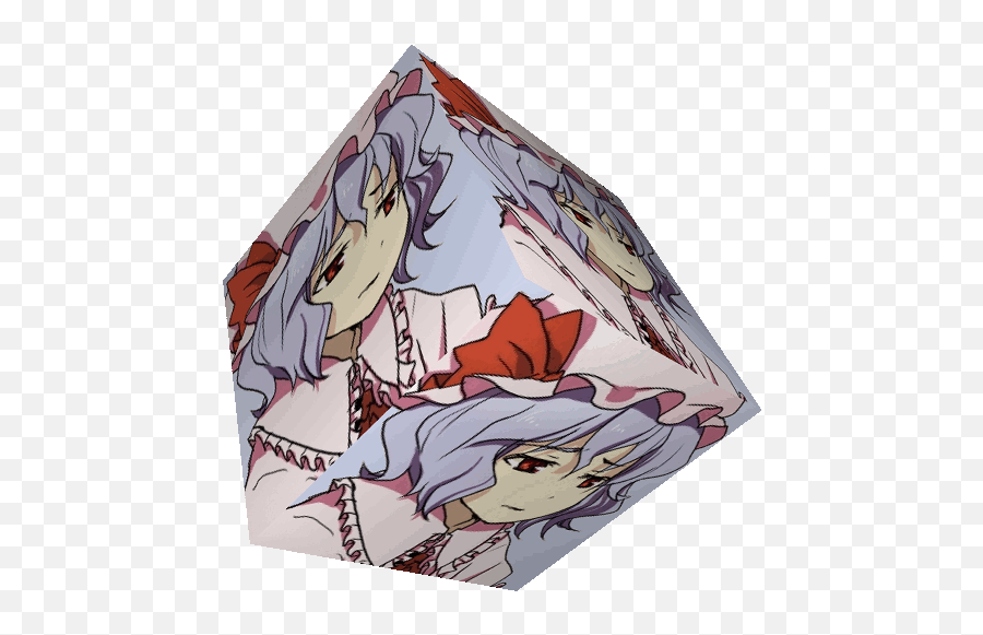 Remilia Memes - Triangle Cirno Gif Png,Flandre Scarlet Icon