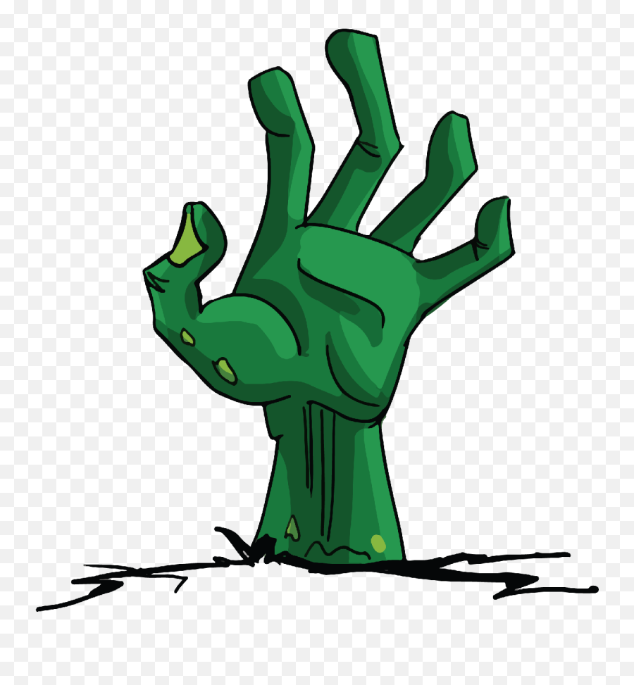 Zombie Png - Cartoon Zombie Hand Png,Zombie Hands Png
