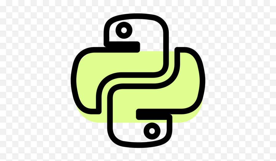 Free Python Colored Outline Logo Icon - Language Png,Python Desktop Icon