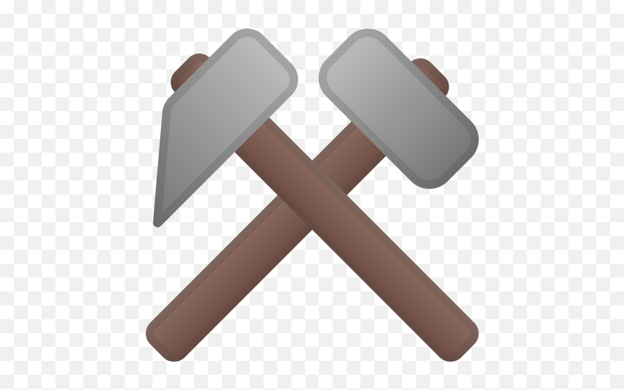 Hammer And Pick Free Icon Of Noto Emoji Objects - Hammers Emoji Png,Chisel Icon