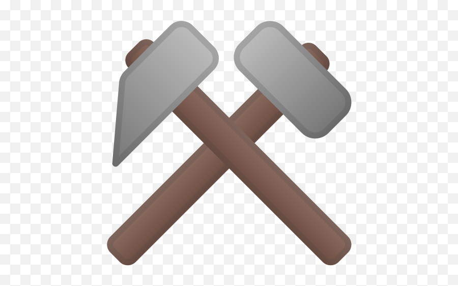 Молоток эмодзи PNG. Hammer Emoji PNG.