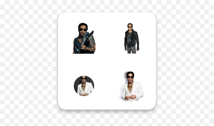 Download Lenny Kravitz Stickers For Whatsapp Apk Free - For Men Png,Lenny Icon