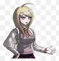 Ask Shuichi Saihara - If was kinky and wanted to Kaede Akamatsu Sprites png