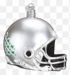 Ohio State Buckeyes Football Helmet Glass Ornament 3 14 - Bills Football Helmet Ornament Png,White Icon Helmets