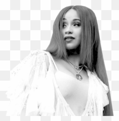 Cardi B With Red Hair Transparent - I M The Trap Selena Png,Cardi B Png