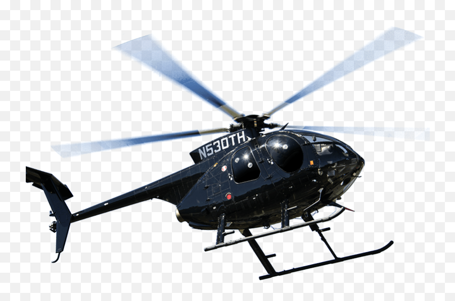 Download Hd Md Helicopters Md530 Light Utility Helicopter - Helicopter With Light Png,Helicopter Png