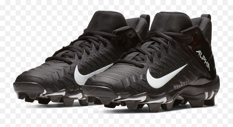 Nike Alpha Menace Shark 2 Blackwhite Preschool Boysu0027 Football Cleat - Nike Alpha Menace Shark 2 Boots Png,Adidas Boost Icon 2 Cleats