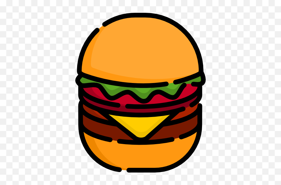 Burger - Free Food Icons Horizontal Png,Animated Hamburger Icon