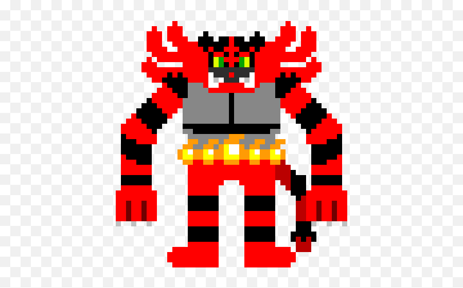 Incineroar Pixel Art Maker - Cancer Png,Incineroar Png