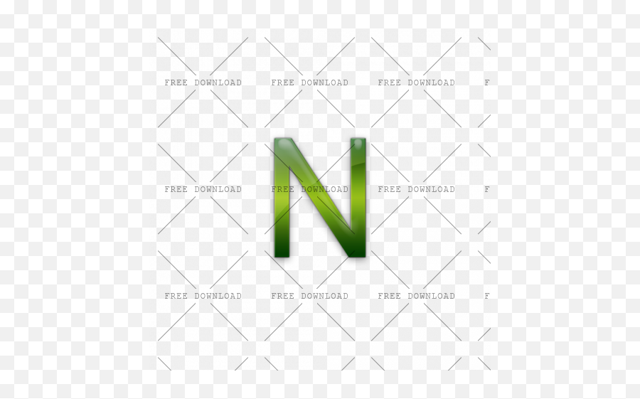 Letter N Ap Png Image With Transparent - Triangle,Green Transparent Background