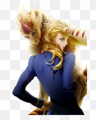 Animé Imágenes By Akatsuki Karasu Renders Jojou0027s Bizarre - Josuke With Giorno Hair Png,Giorno Giovanna Png