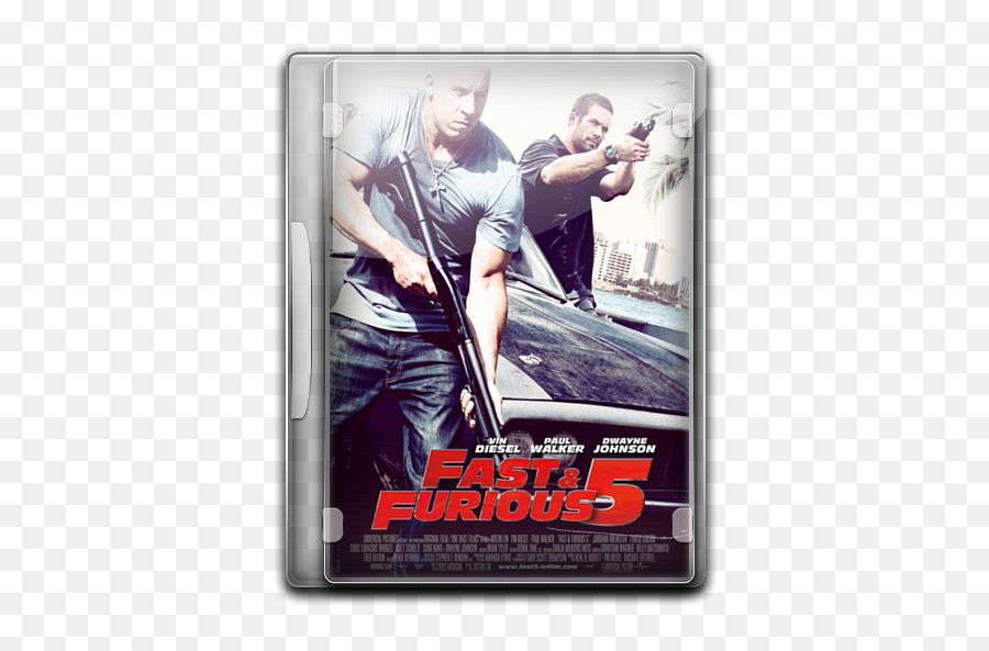 Furious 5 Fast V6 Icon Free Download - Fast 5 Movie Poster Png,Fast And Furious Png