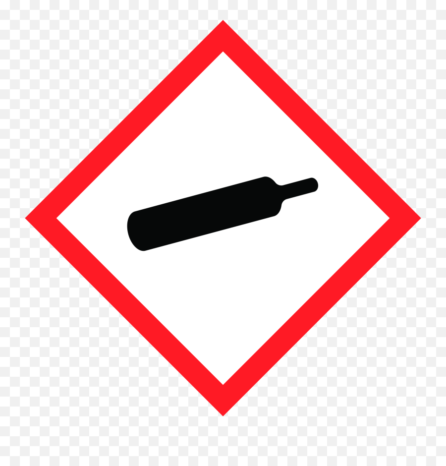 Ghs Hazard Pictograms For Download - Compressed Gas Pictogram Png,Caution Sign Png