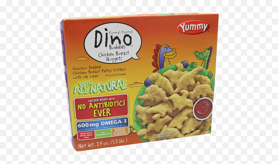 Download Hd Dino Buddies Chicken Breast Nuggets - Dino Dino Nuggets Png,Nuggets Png