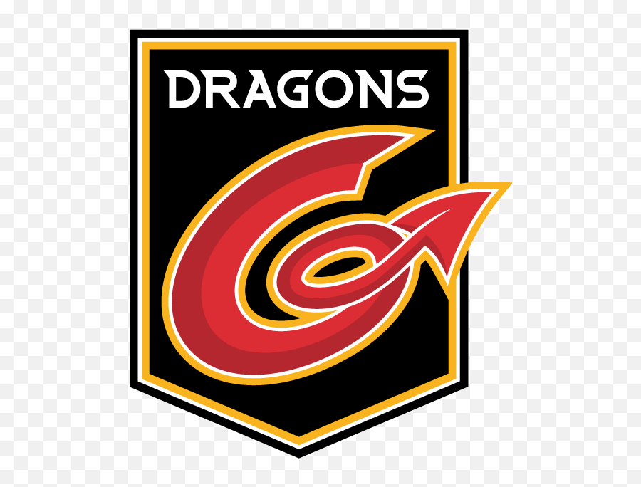 Download Dragons Rugby Logo Transparent Png - Stickpng Dragons Rugby Logo,Dragon Symbol Png