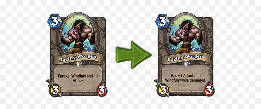 The Enrage Keyword Is Being Removed From Hearthstone - News Tempo In Card Game Png,Hearthstone Png