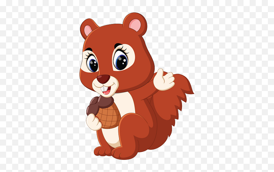 Squirrel - Funny Squirrel Squirrel Cartoon Png,Squirrel Transparent Background