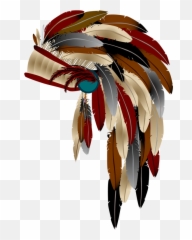 Indian Headdress Png 3 Image - Native American Headdress Png,Headdress Png
