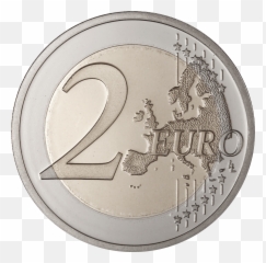 2 Euro Coin Transparent Png