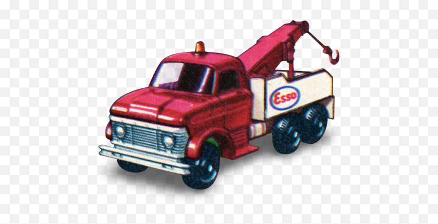 Ford Heavy Wreck Truck Icon - 1960s Matchbox Cars Icons Truck Png,Ford Truck Png