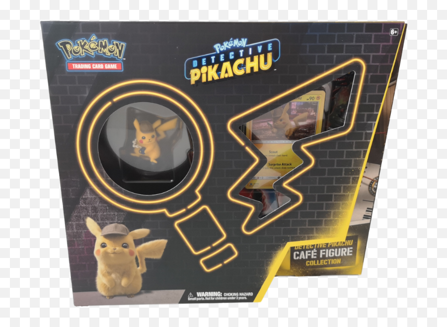 Pokemon - Detective Pikachu Cafe Figure Collection Detective Pikachu Figure Collection Png,Detective Pikachu Png