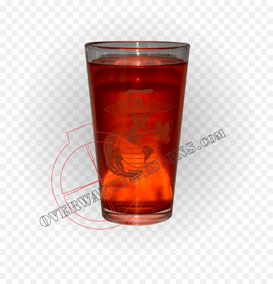 Eagle Globe And Anchor Pint Glass - Pint Glass Png,Eagle Globe And Anchor Png