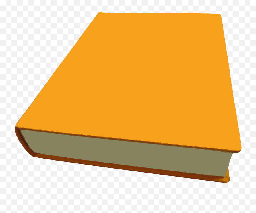 Orange Literature Book Clipart - Boek Png Transparent Orange Bok,Literature Png