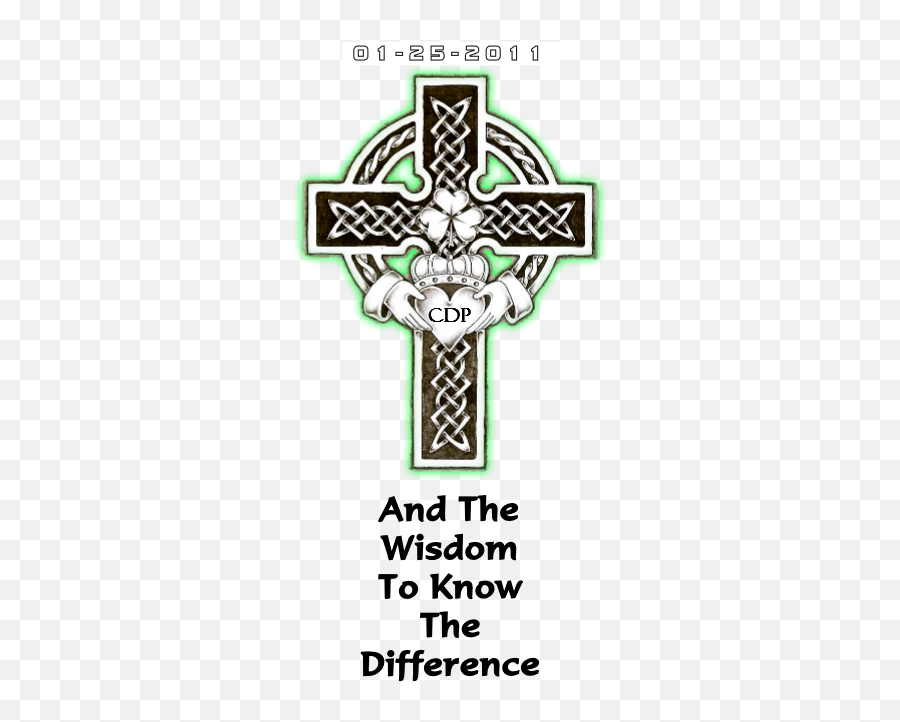 Claddagh Cross Tattoo Png Image - Claddagh Irish Celtic Cross,Mom Tattoo Png